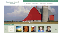 Desktop Screenshot of ducharme-sandersonfuneralservice.com