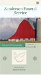 Mobile Screenshot of ducharme-sandersonfuneralservice.com
